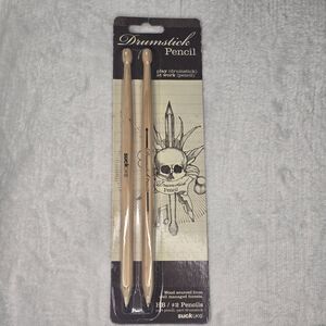 Drumstick Pencil Set HB #2 By Suck UK Desktop Pro Drumming SKILLS Sealed New